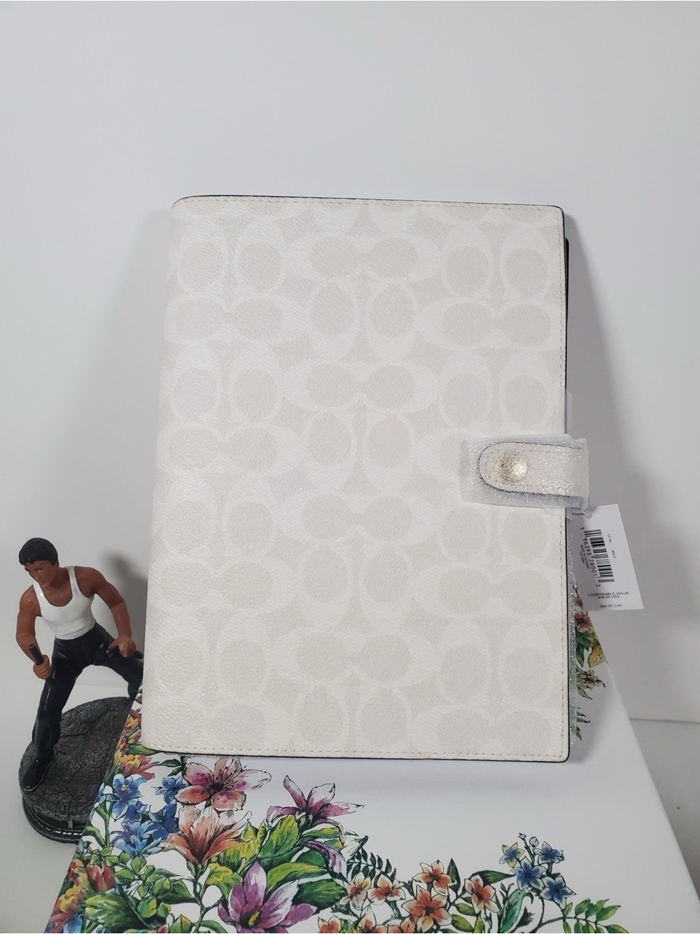 Coach Notebook In Signature Canvas NWT - Picture 2 of 5